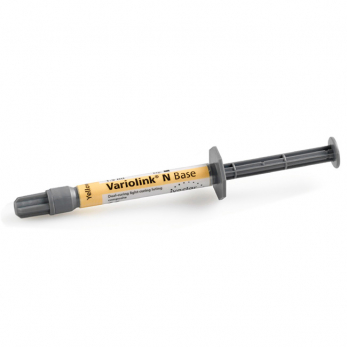 Variolink N Base фиксирующий композит двойного и светового отверждения, цвет Yellow жёлтый, 2,5 г