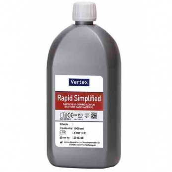 Vertex Rapid Simplified (Рапид Симплифайд) пластмасса базисная, жидкость, 1 л