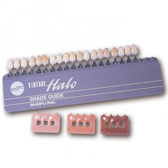 Vintage Halo Shade Guide расцветка оттенков базовая с 3 Gumy индикаторами