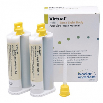 Virtual Refill Extra Light Body Fast слепочный материал, 50 мл x 2 шт.
