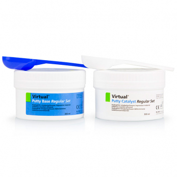 Virtual Refill Putty Regular слепочный материал, 300 мл x 2 шт.