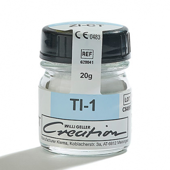 Creation ZI-CT Transpa Tl1 Blue эффект-эмаль прозрачная, оттенок голубой, 20 г